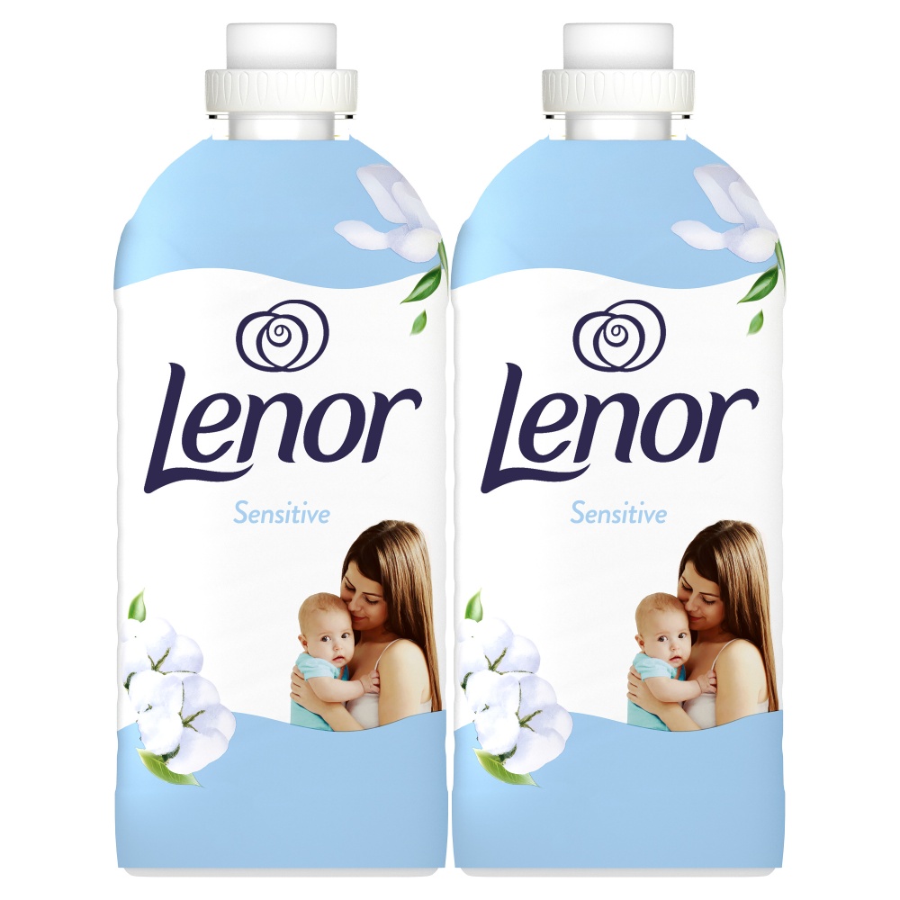 Кондиціонер для білизни Lenor Для чутливої шкіри 2 х 1,239 л