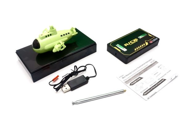 Підводний човен на р/к Great Wall Toys зелений 1:72 GWT3255-2