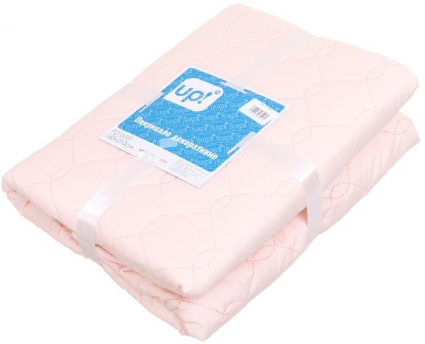 Покривало декоративне Ніжний абрикос 160x210 см UP! (Underprice) ніжно-рожевий 