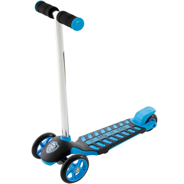 Самокат трехколесный голубой GW-001