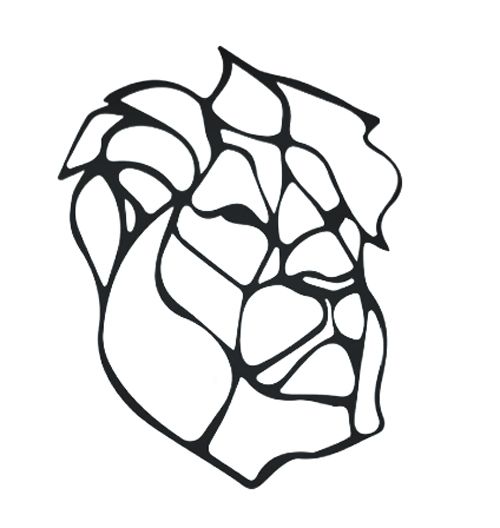 Панно Лев 2 PN010 44x34 см 