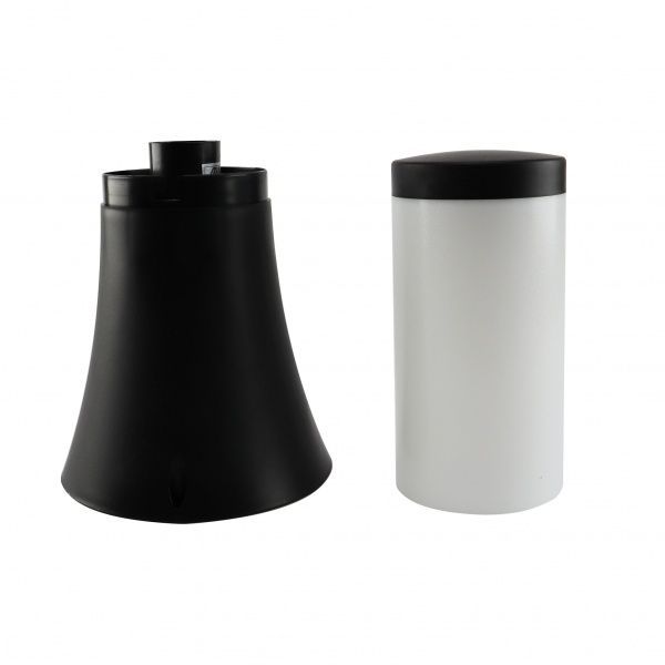 Светильник парковый столбик GARDEN малый E27 40 Вт IP44 черный 38-52-36-1 