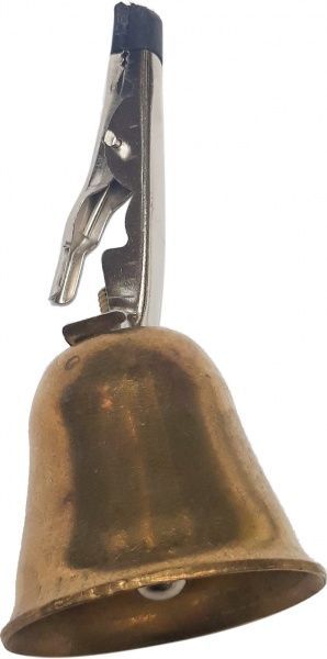 Колокольчик для рыбалки, латунный