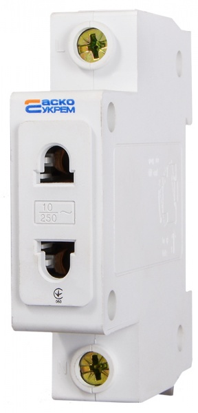 Розетка на DIN-рейку C 45 2Р A0150010103