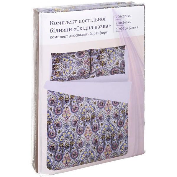 Комплект постільної білизни Східна казка 2 різнокольоровий 