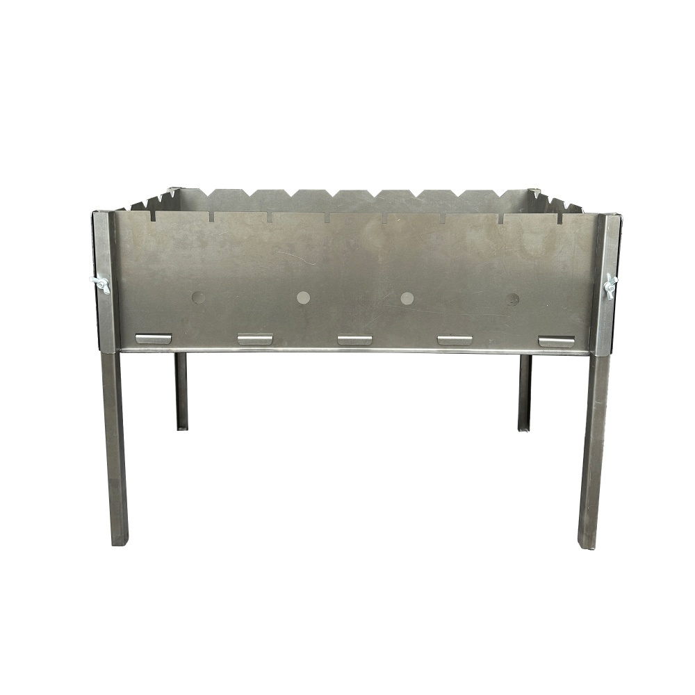 Мангал раскладной Metalzavod Турист на 8 шампуров 0.8 мм (MT8F-08)