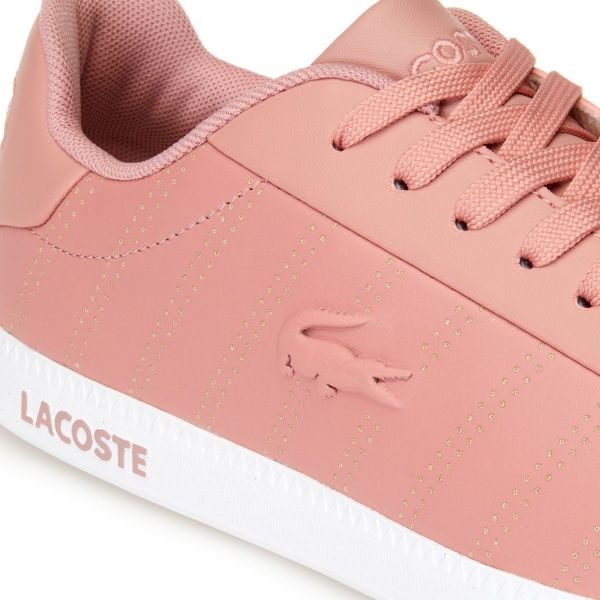 Кеди Lacoste GRADUATE 318 1 SPW 736SPW0028F50 р. UK 4 рожевий