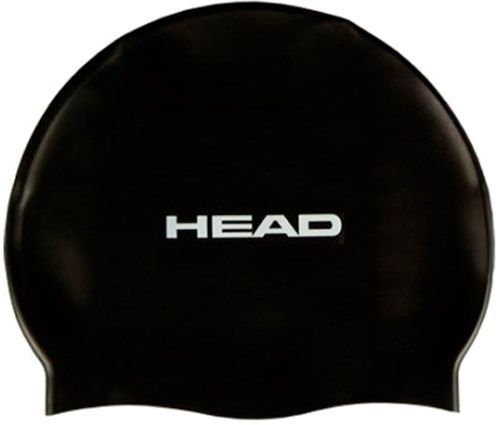 Шапочка для плавания Head Silicone Flat 455003.BK one size черный