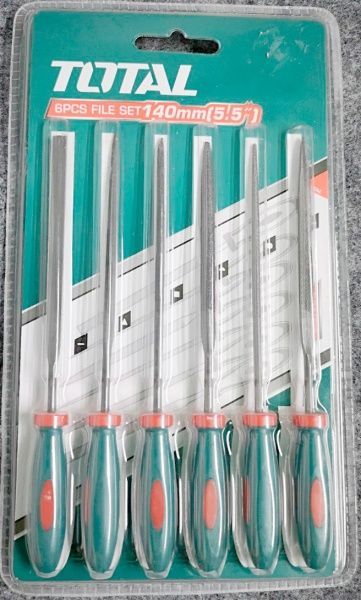 Набір надфілів Total 140 мм. (5,5