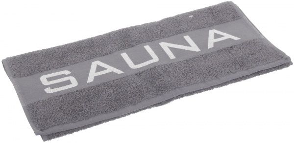 Рушник Sauna 50x90 см сірий ABC 