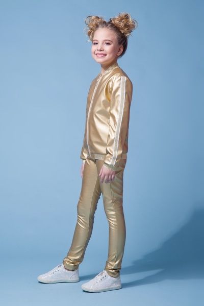 Бомбер Zironka р.116 золотой 48-9003-1 