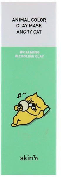 Маска для лица Skin79 Animal Color Clay Mask Angry Cat 70 мл 1 шт.