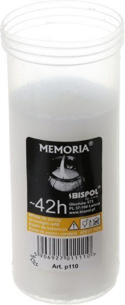 Запаска для лампади парафінова Memoria p110 Bispol