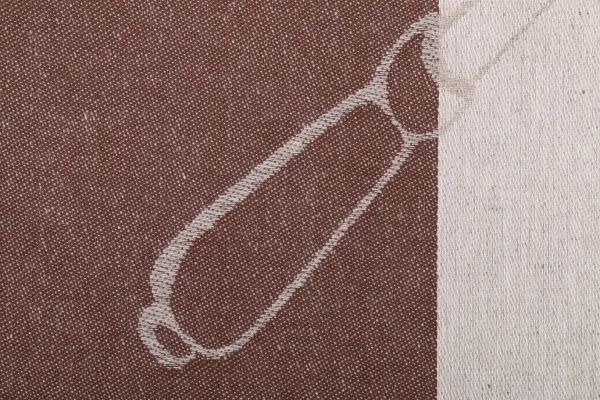 Полотенце Кофе-пауза 2 46x70 см Білоруський льон зеленый 