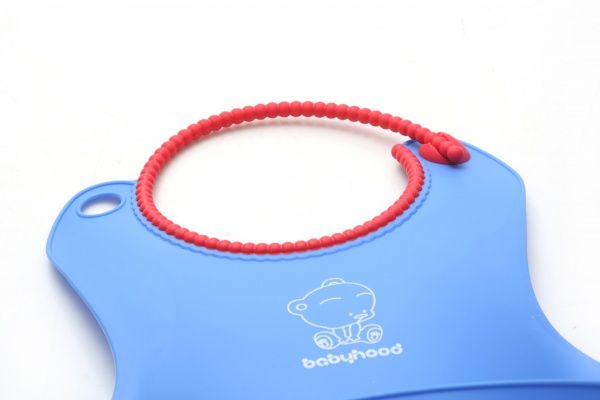 Нагрудник Babyhood синий BH-401B 