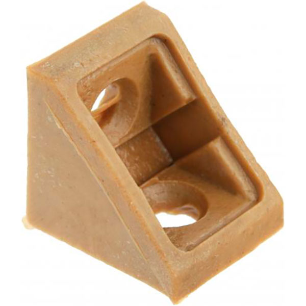 Кутник монтажний одинарний бук 10 шт DC