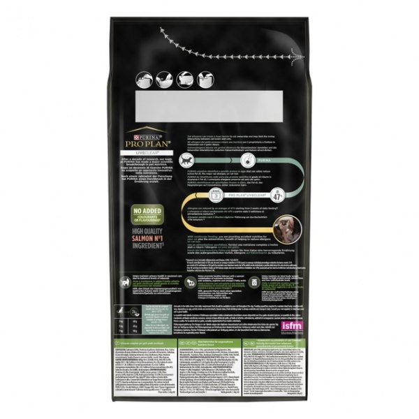 Корм для стерилизованных котов ProPlan LiveClear лосось 1,5 кг