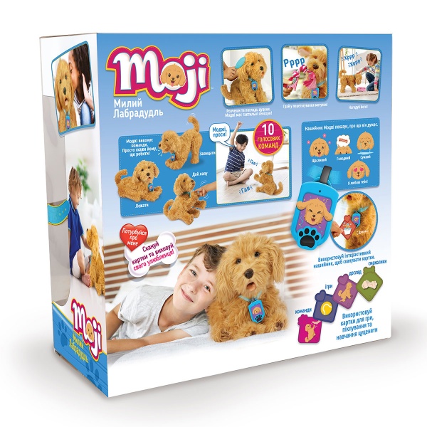Интерактивный игровой набор My Fuzzy Friends Лабрадудель Moji 18207