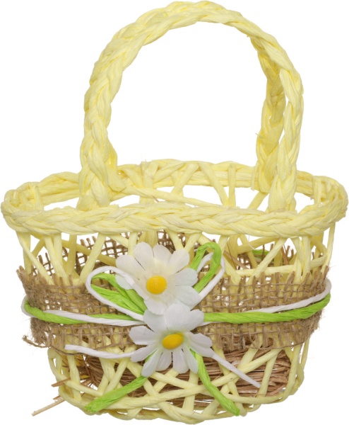 Кошик 14х7х18 см жовтий B9021-3-2 