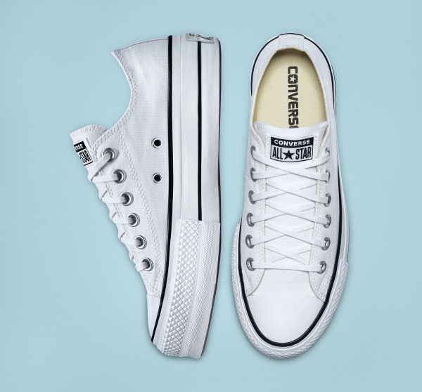 Кеди Converse CHUCK TAYLOR ALL STAR CANVAS PLATFORM 560251C р.US 7,5 білий