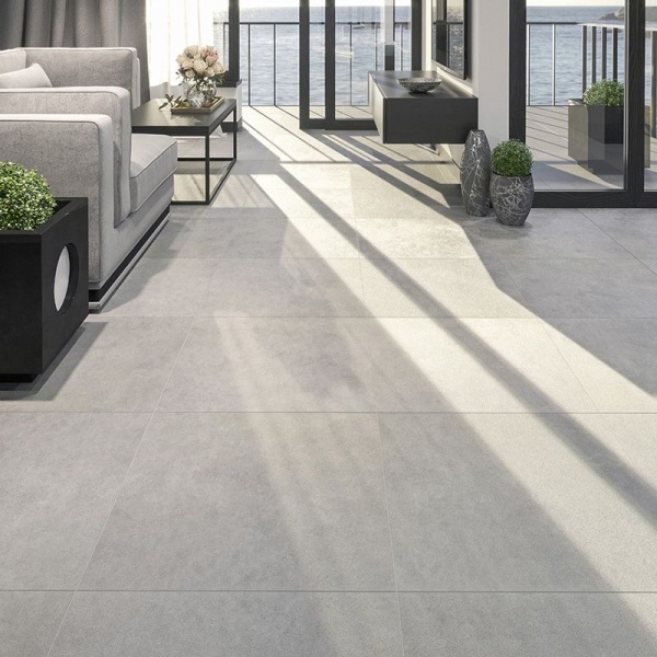 Плитка INTER GRES Harden сірий світлий 120х60/18 071 