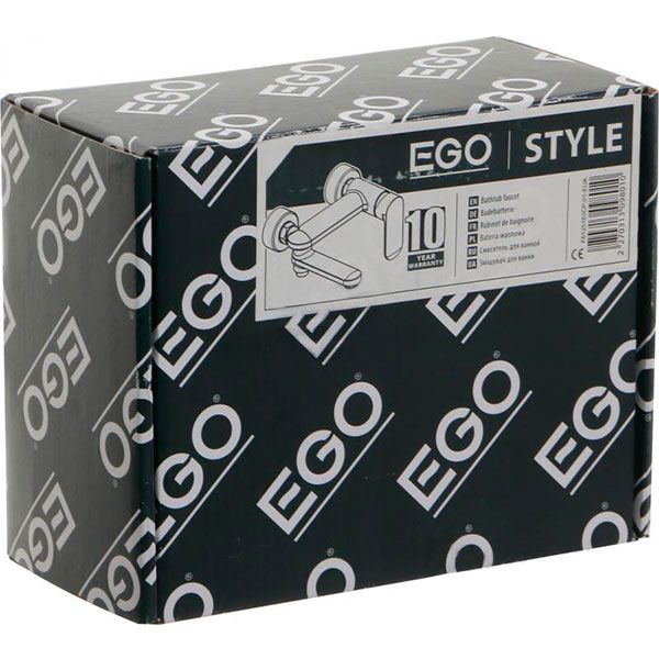 Смеситель для ванны EGO STYLE хром