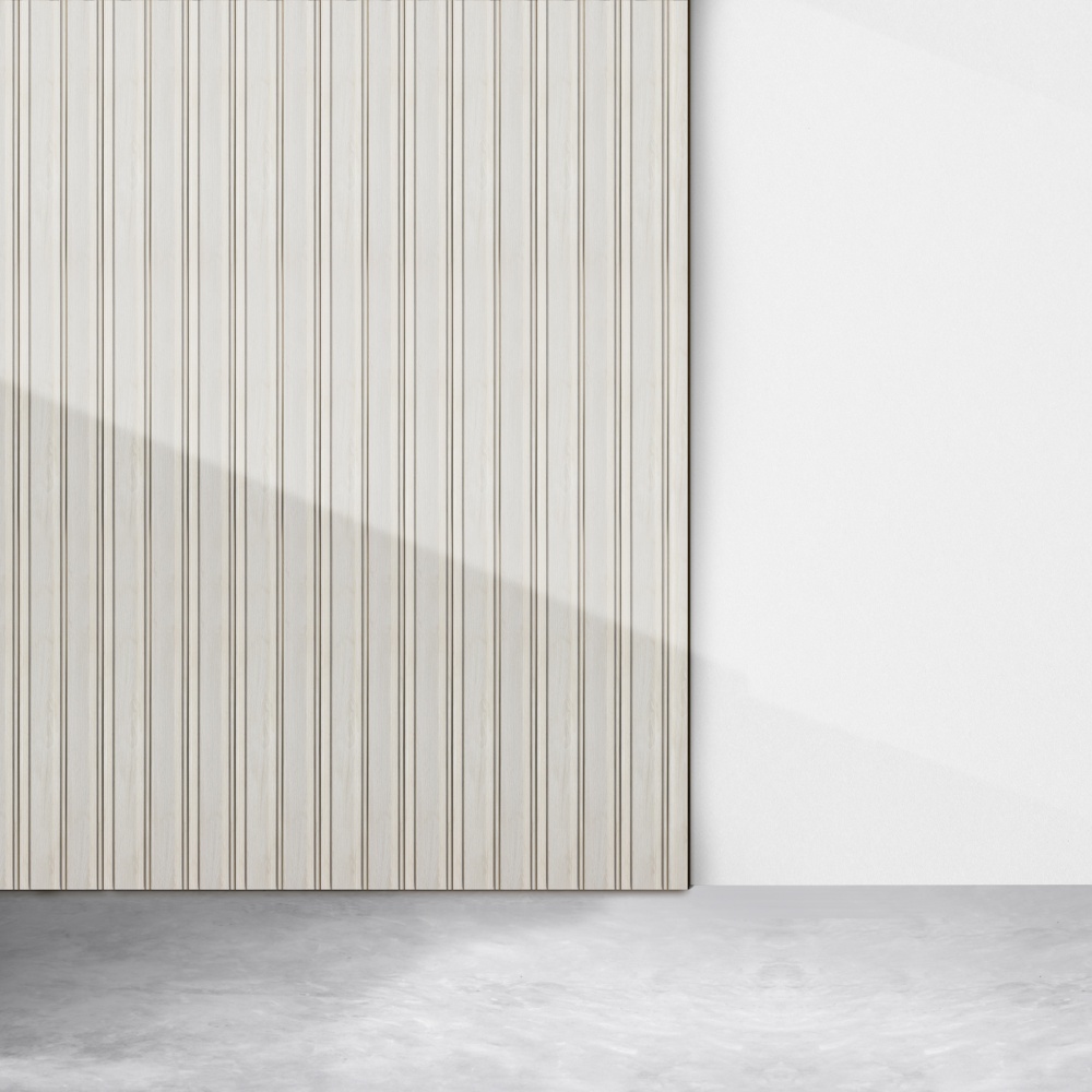 Реечная панель MARCO decor 12912-278-G светлое дерево с золотым 129х12х2900 мм (0,37 кв.м)