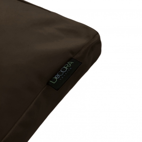 Подушка декоративная VELOUR без канта 50x50 см шоколад Decora textile 