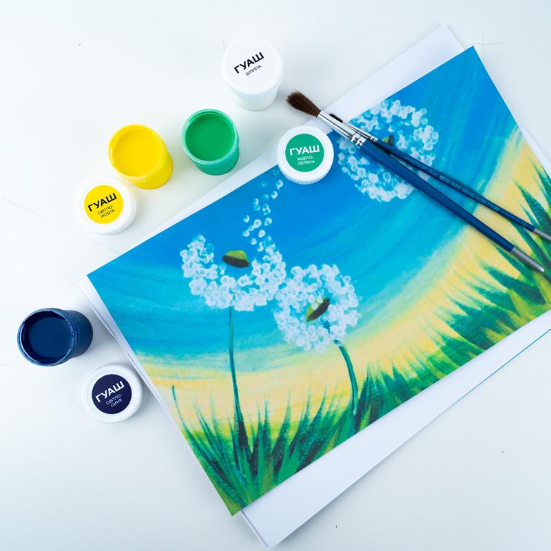 Фарба гуашева 12 кольорів Classic 20 мл K-063 KITE