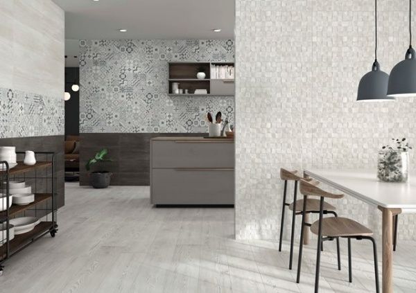 Плитка STN CERAMICA Вібрант DEC Колд BR 25x75 