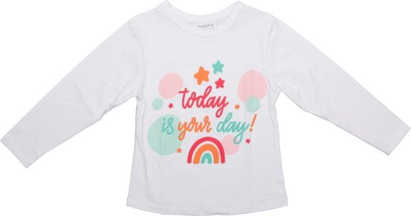 Джемпер детский KOSTA 0057-3 р.122-128 белый с рисунком 