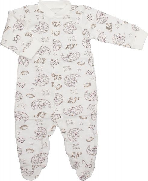 Боди Фламинго ясельный р.68 молочный 647-310 