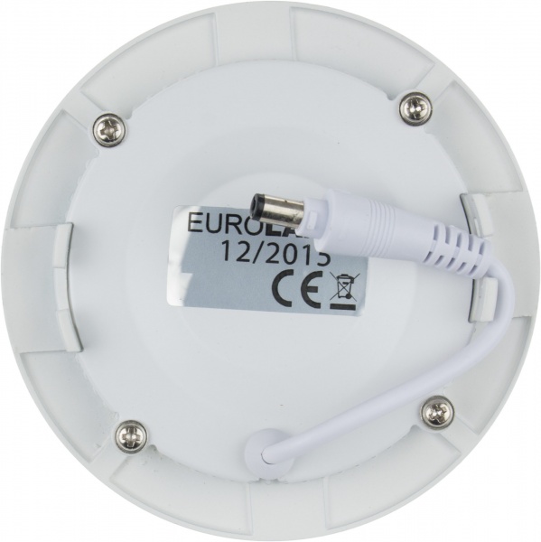 Светильник точечный Eurolamp Downlight 2 штуки в упаковке 3000 К белый DIY-LED-DLR-4/3 
