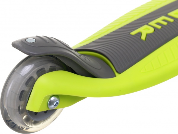 Самокат Globber Primo Foldable Lights зеленый 432-106-2 