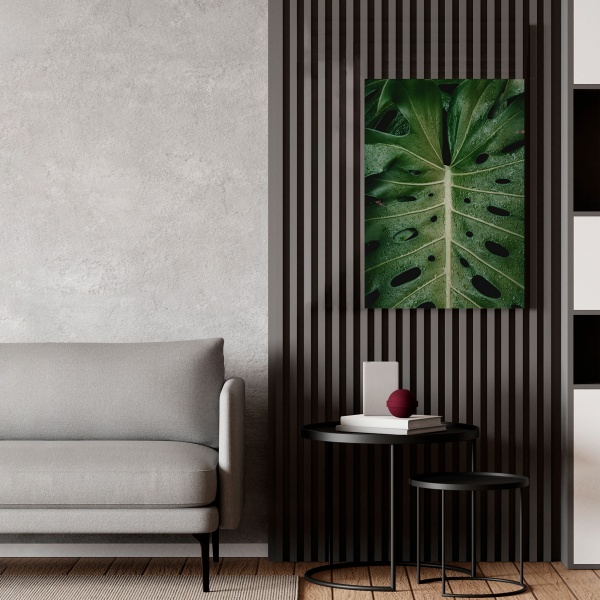 Картина на холсте Зеленые листья 50x70 см WS Holst 14082220,8 