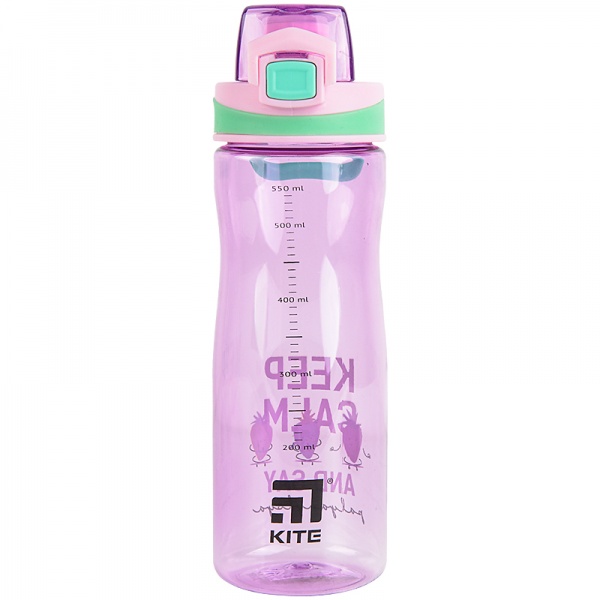 Пляшка для води Palyanytsya 650 мл фіолетова K22-395-04 KITE