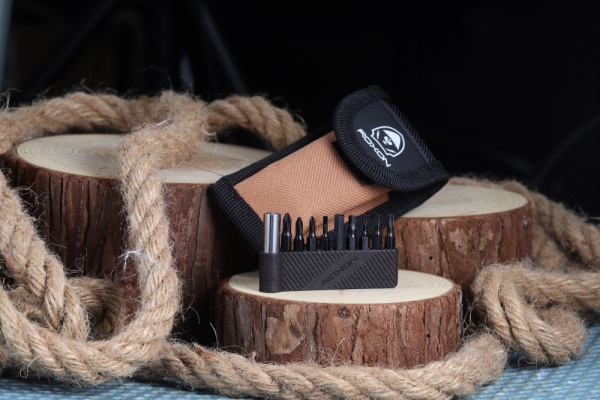 Мультитул Roxon мини M2 с переменными битами, серый 