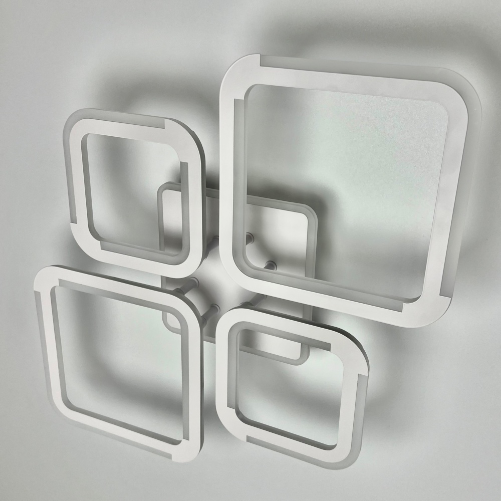 Люстра світлодіодна Luminaria 4x75 Вт LED-модуль 101 Біла SELENA 75W 5S WHITE