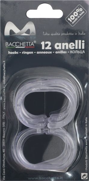 Кольца Bacchetta Eco blis прозрачные