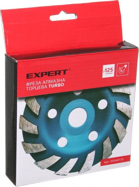 Фреза Expert Turbo алмазна торцева 125*22,23 
