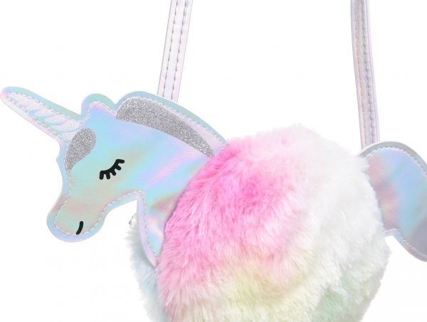 Сумочка для девочек Единорог X15476 в ассортименте 15х15х2 см