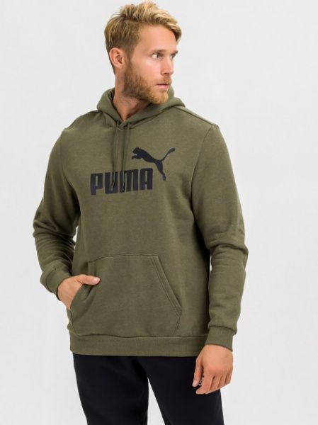 Джемпер Puma Essentials+ Fleece Hoody 85242215 р. L оливковый