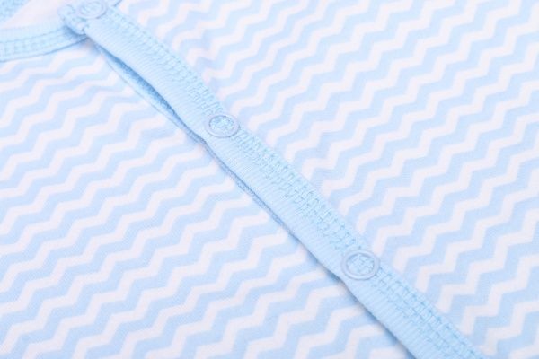 Комбинезон детский для мальчика Маленькие люди зигзаги 9301-110 р.62 голубой 