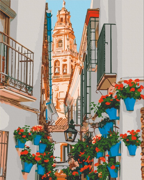 Картина за номерами Сонячна Іспанія 11222-АС 40х50 см ArtCraft 