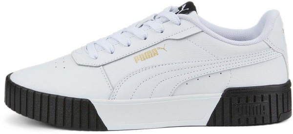Кроссовки Puma CARINA 2.0 PUMA WHITE-PUMA WHITE-PUMA TE 38584904 р.37 белый