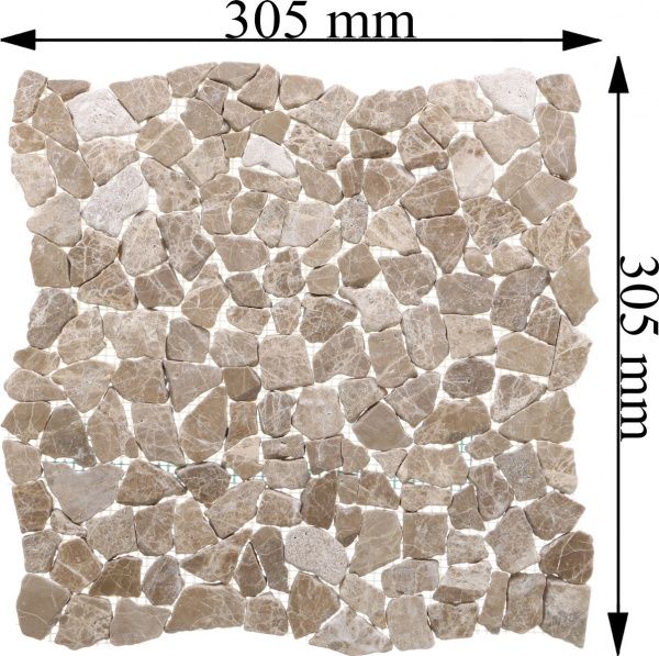 Плитка KrimArt мозаїка Emperador light МКР-X CB 30,5x30,5 