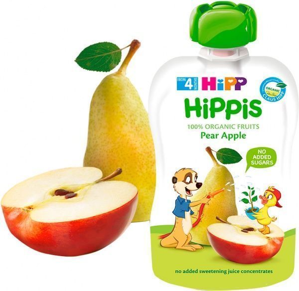 Пюре Hipp Груша-Яблоко 100 г 9062300133704 