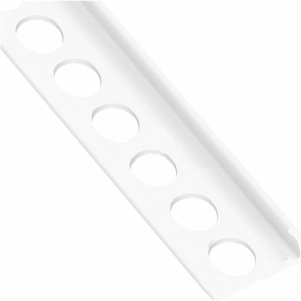 Кутник для плитки TIS зовнішній ПВХ 80,2,01019 9 мм 2,5м білий