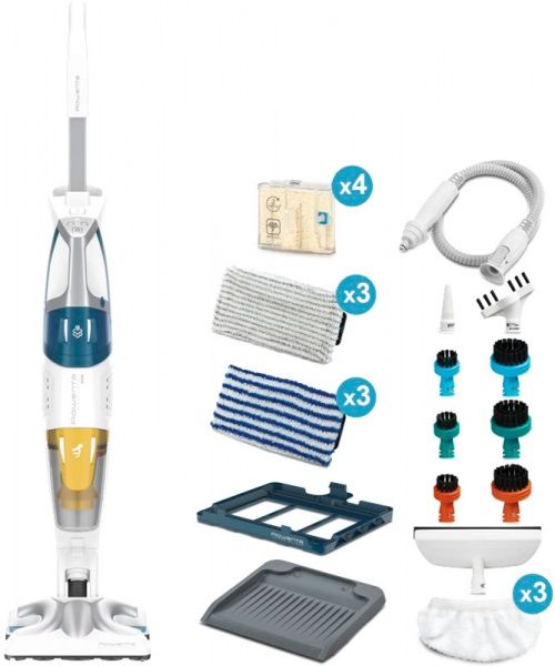 Пылесос Rowenta RY8561WH Steam Multi white/blue 