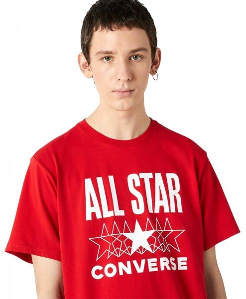 Футболка Converse ALL STAR SS TEE 10018373-610 S червоний